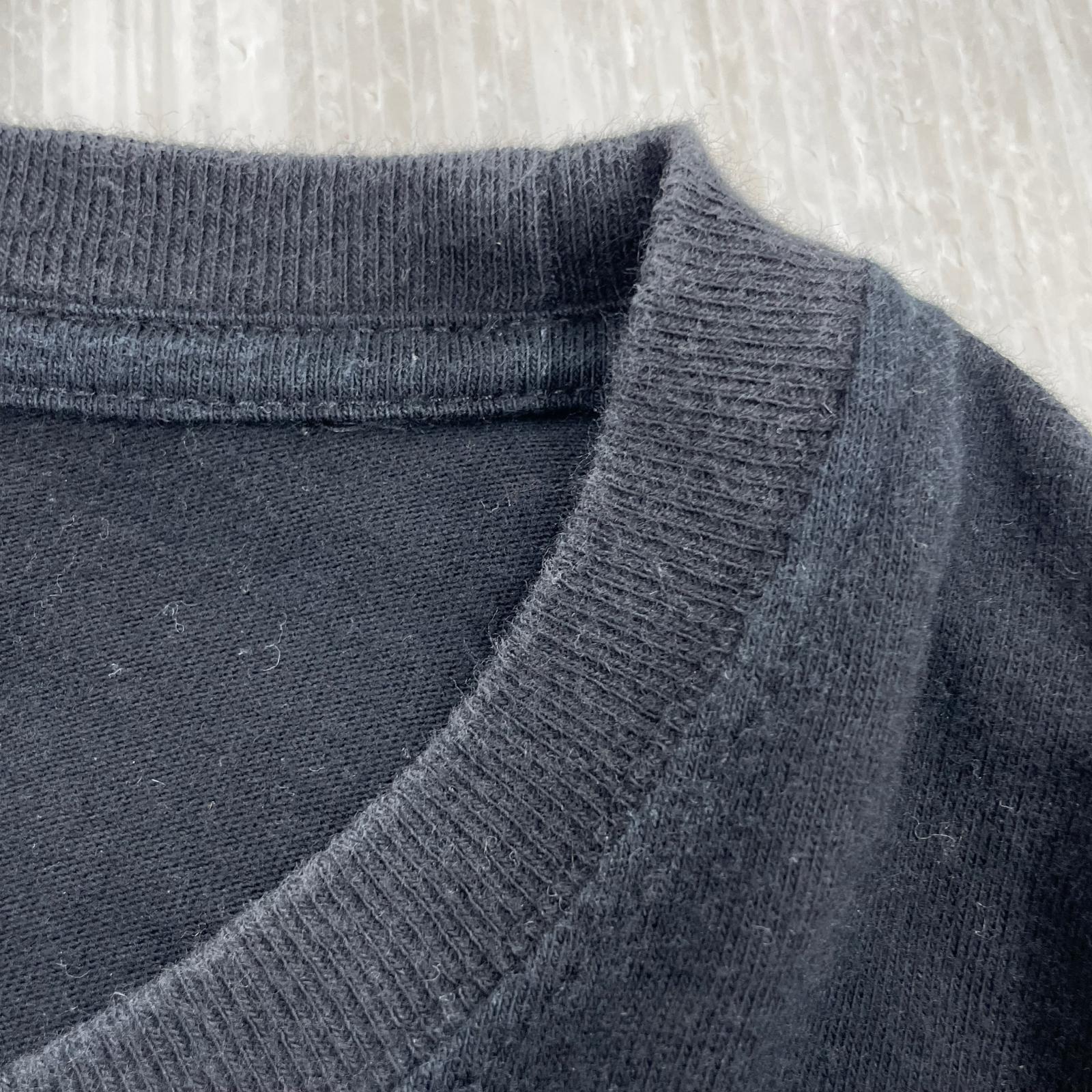 半袖Tシャツ プリントTee BLK L ブラック