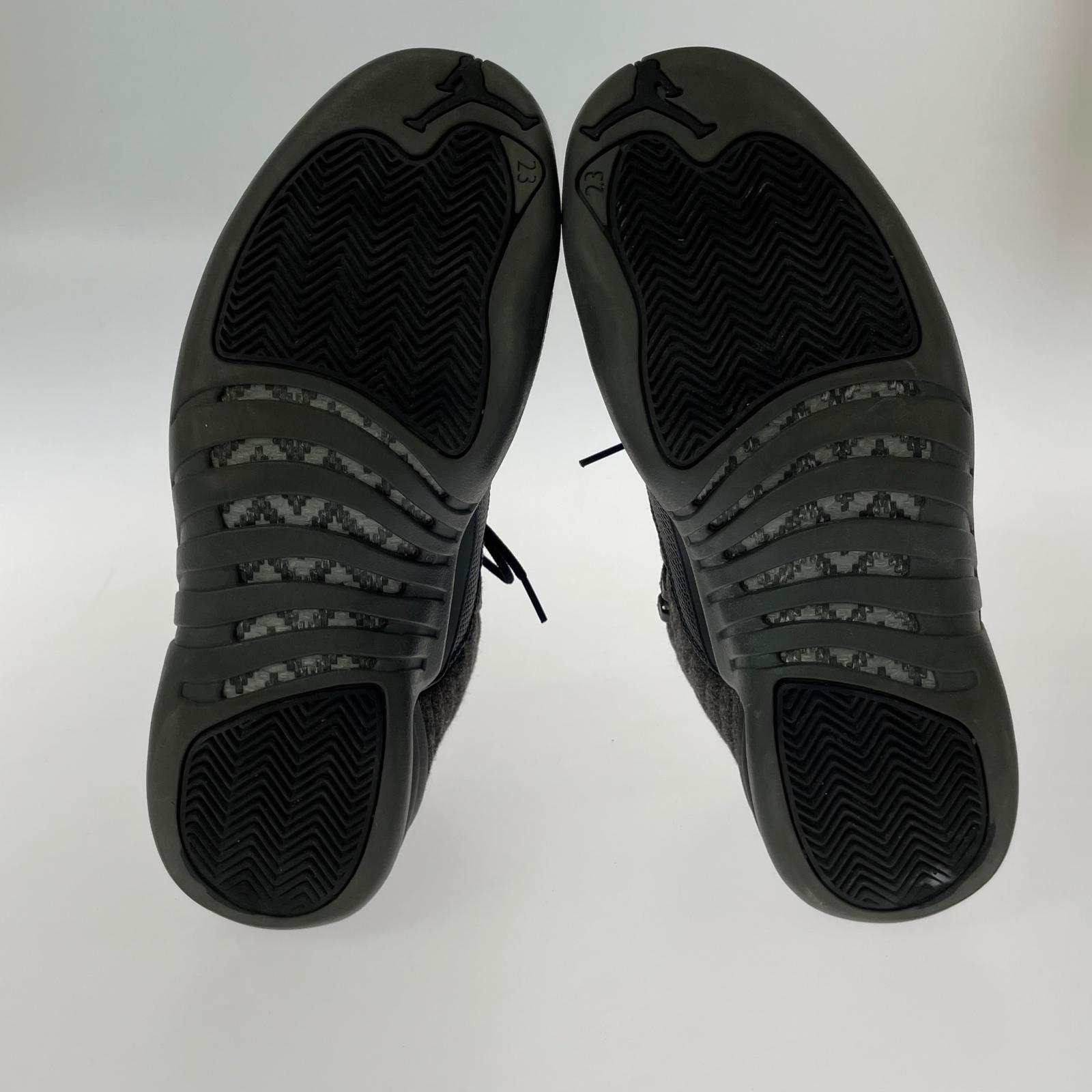 スニーカー AIR JORDAN 12 RETRO WOOL (28cm) 28cm (US10 UK9 1/2 EU46) ブラック