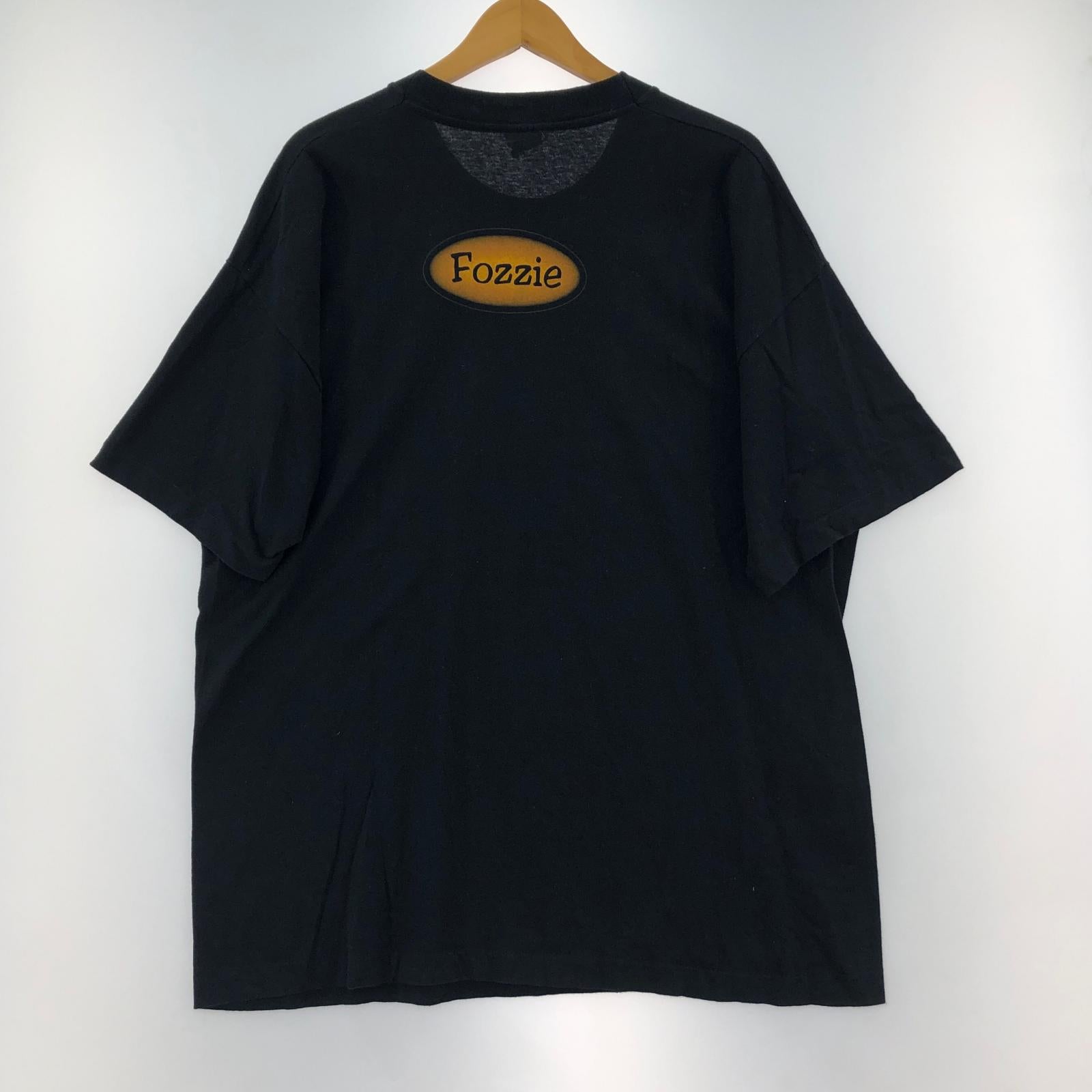 半袖Tシャツ 90s Fozzie Bear Print Tee BLK XL ブラック