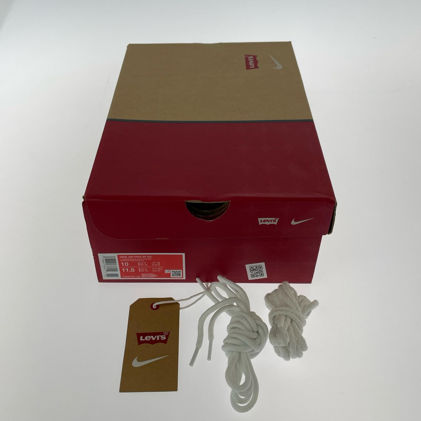 スニーカー ×Levi's Air Max 95 OG Denim White 28cm (US10 UK9 1/2 EU46) ホワイト