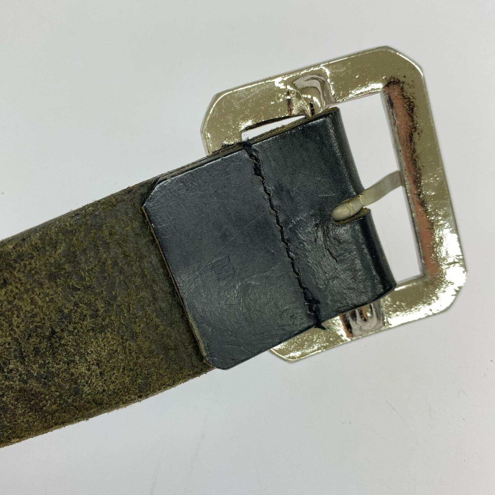 その他アクセサリー ストーン スタッズ レザーベルト M 黒 ブラック