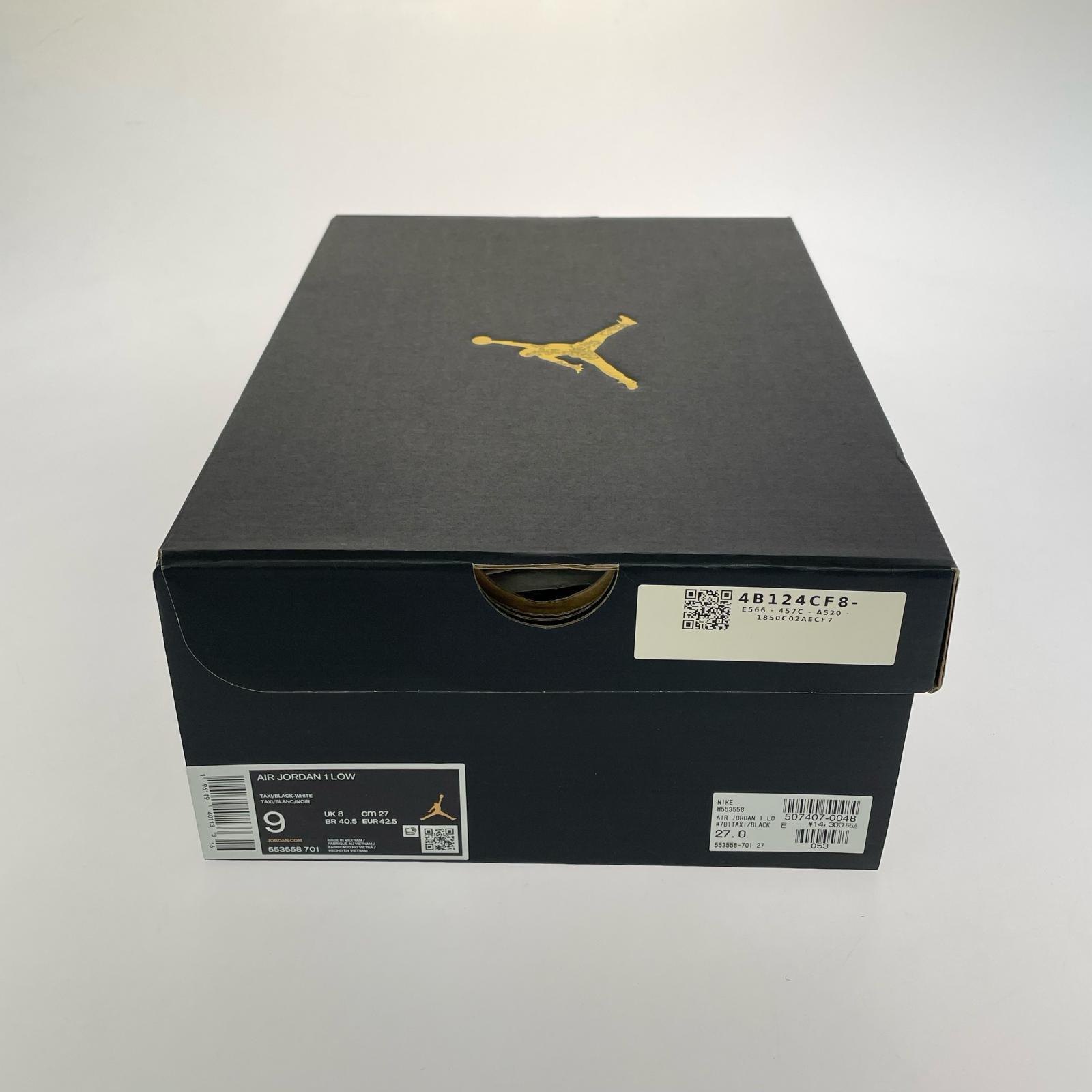 スニーカー Air Jordan 1 Low Taxi 27.0cm 27cm (US9 UK8 1/2 EU44)