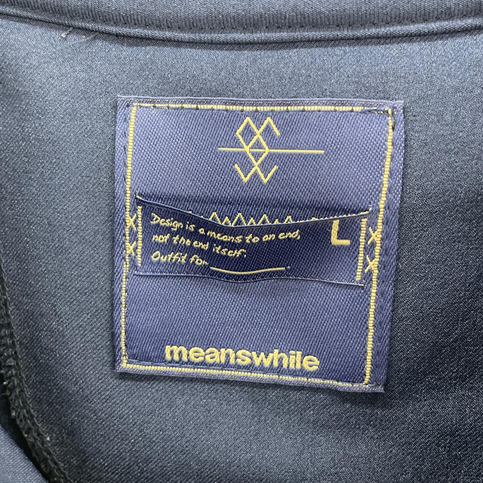 その他アウター meanswhile ジャケット(L) L ネイビー