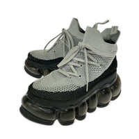 スニーカー grounds 厚底スニーカー (24) 24cm (US6 UK5 1/2 EU38) グレー