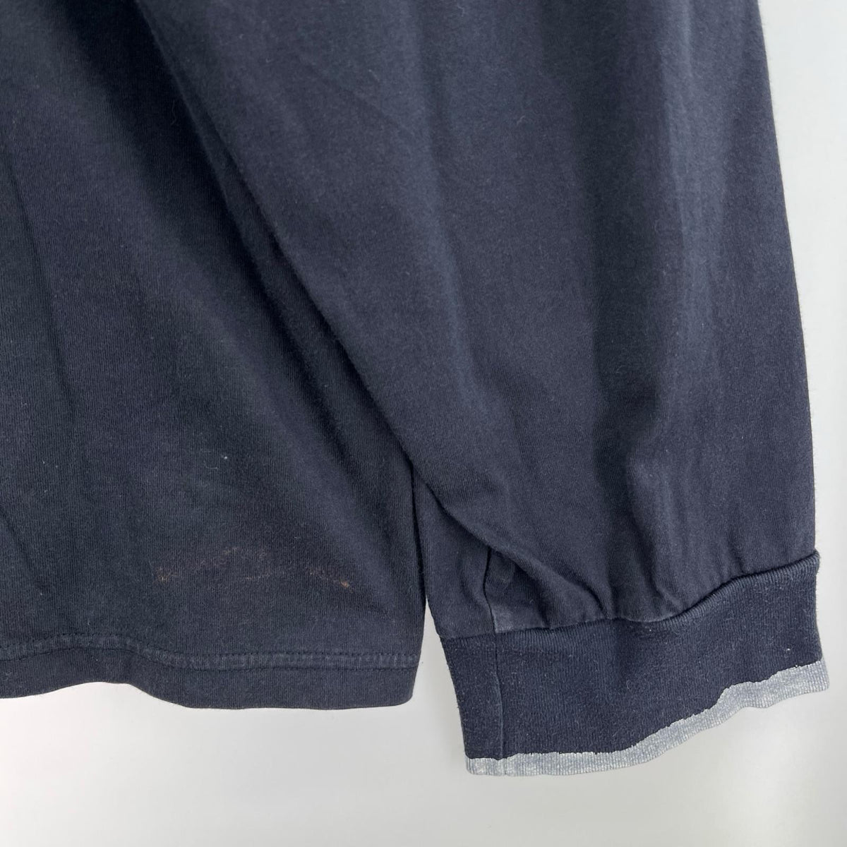 長袖Tシャツ stein OVERSIZED LONG SLEEVE Tee 紺 (M) M ネイビー