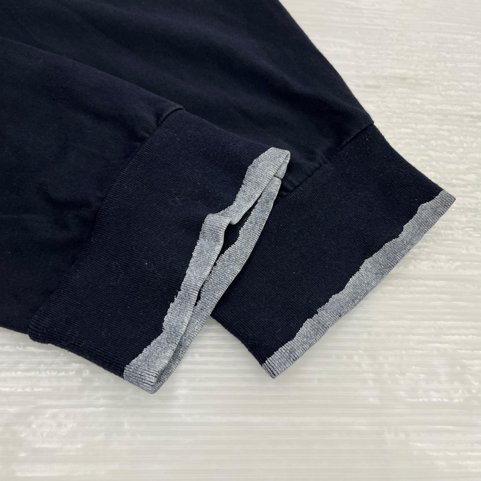 長袖Tシャツ stein OVERSIZED LONG SLEEVE Tee 紺 (M) M ネイビー