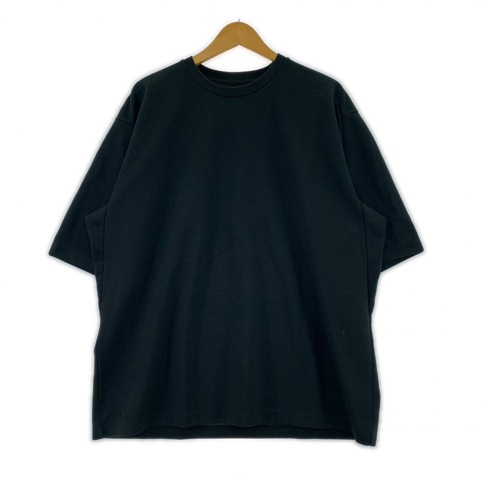 半袖Tシャツ is-ness オーバーサイズTシャツ 黒 (L) L ブラック