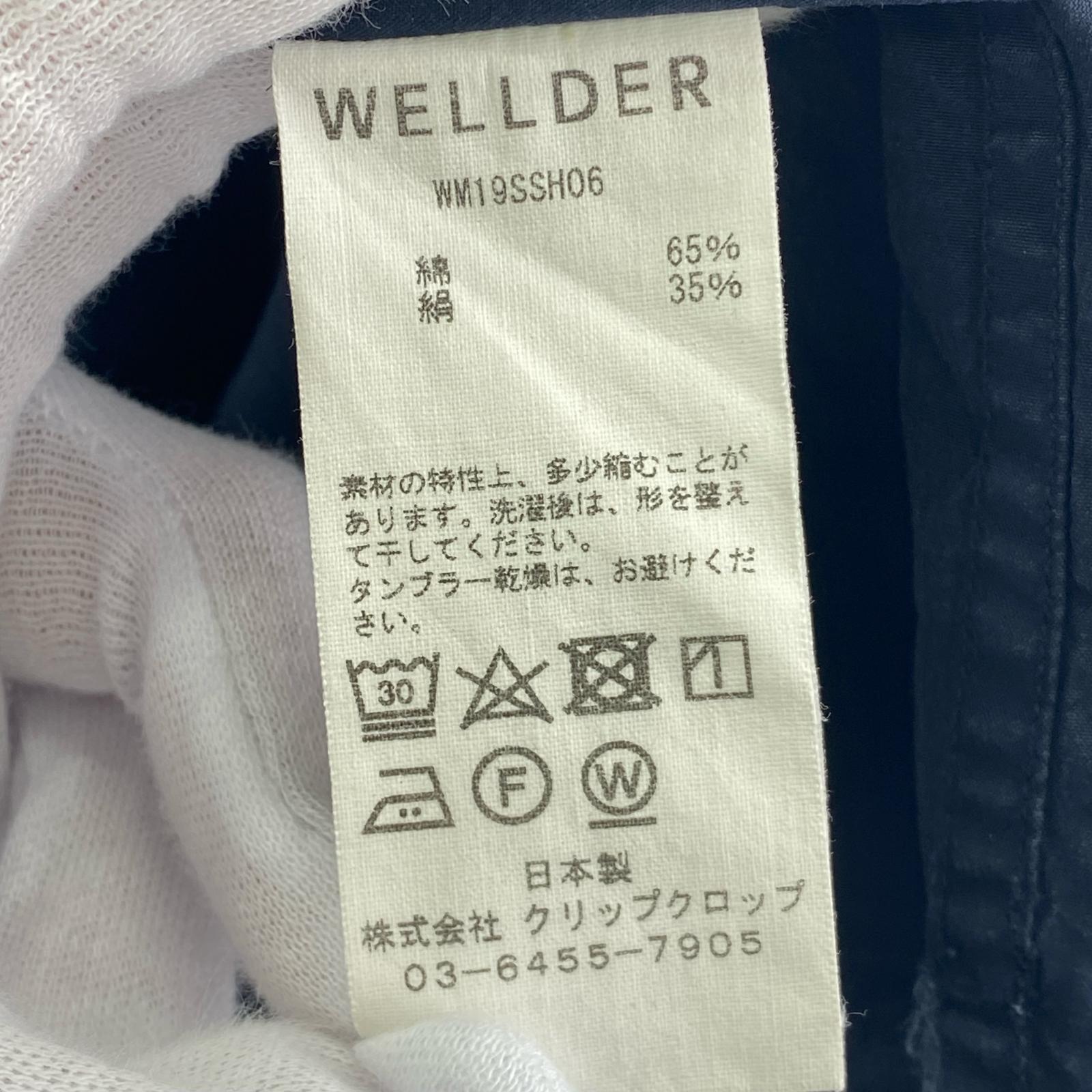 長袖シャツ WELLDER S/Sシャツ 5 ブラック
