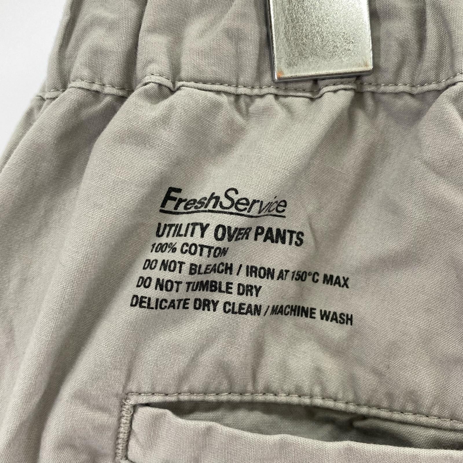 パンツ FreshSevice 22SS UTILITY OVER PANTS FSW-22-PT 110 グレー グレー