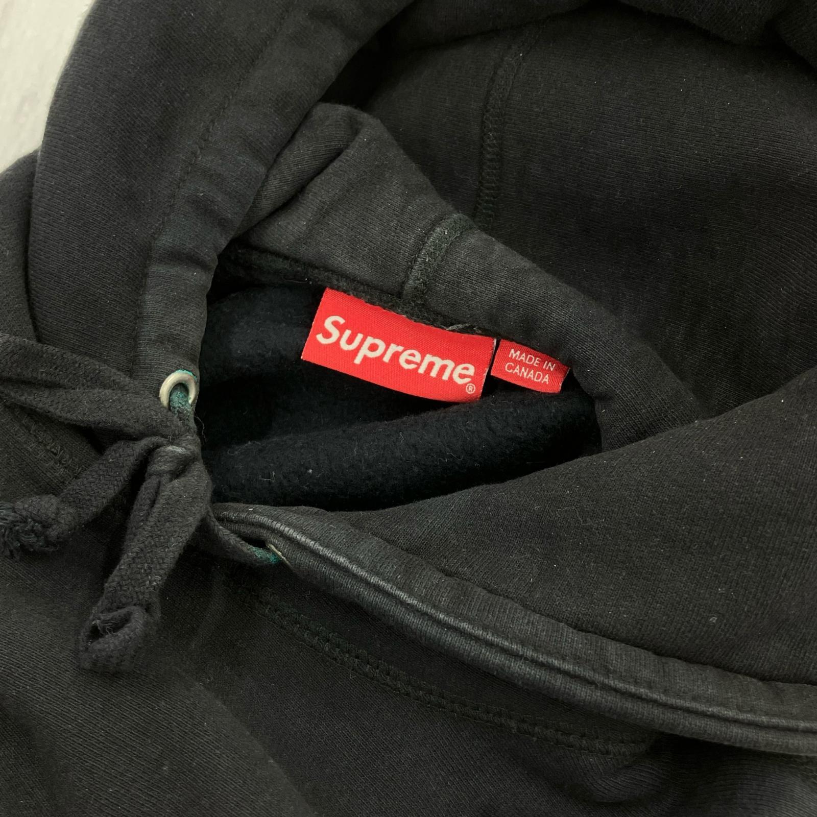 長袖シャツ Supreme Rose Hooded Sweatshirt (S) S ブラック