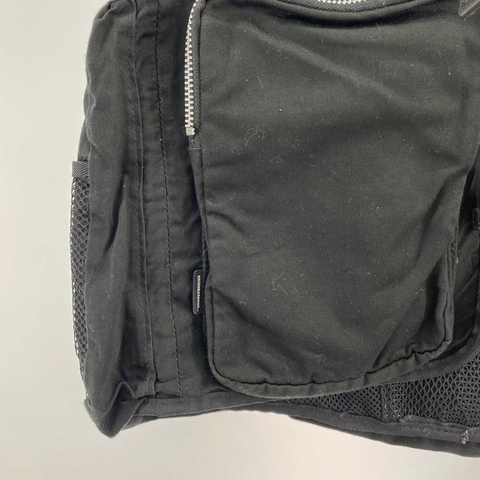 長袖シャツ NEIGHBORHOOD MIL-PACK C-VEST 202TQNH-JKM01 黒 (F) ブラック