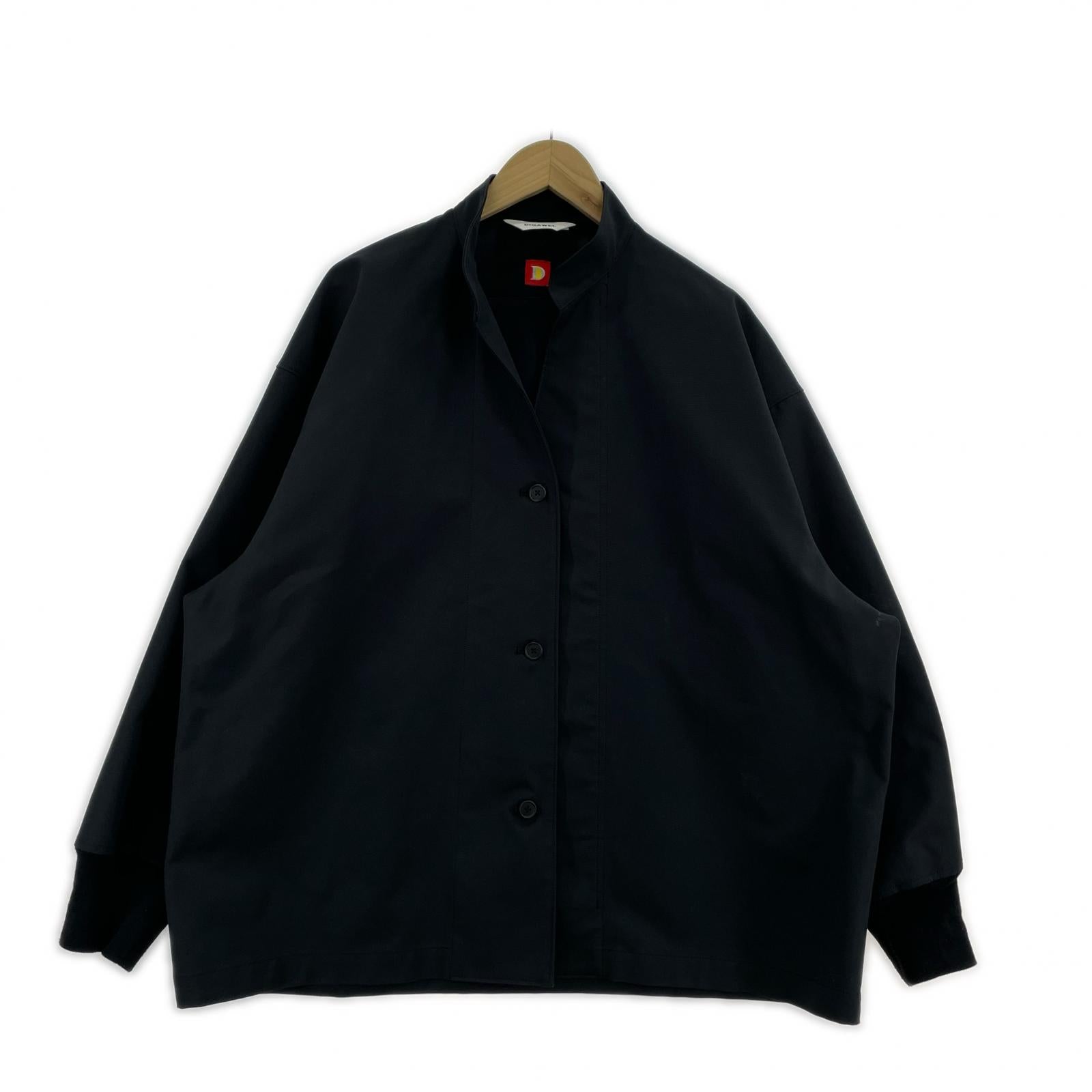 その他アウター DIGAWEL 24SS カフスリブシャツ 黒 (2)