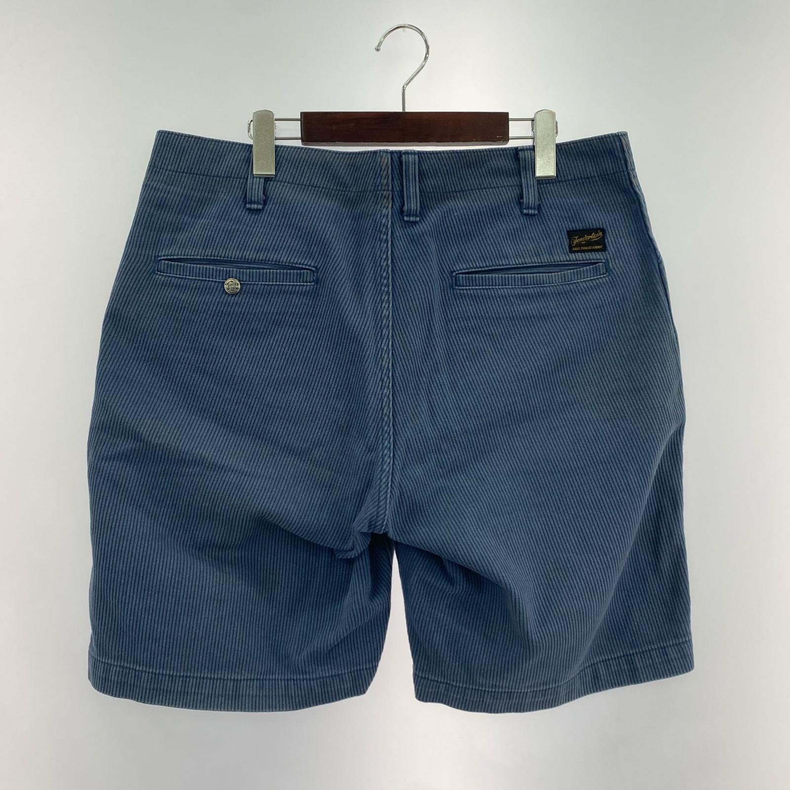 その他ボトムス TENDERLOIN コーデュロイハーフパンツ (M) M ブルー