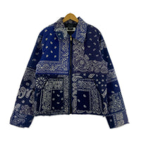 その他アウター MIYAGIHIDETAKA Rafu MYG011 BANDANA JACKET 04T-01501914 (M) M ブルー