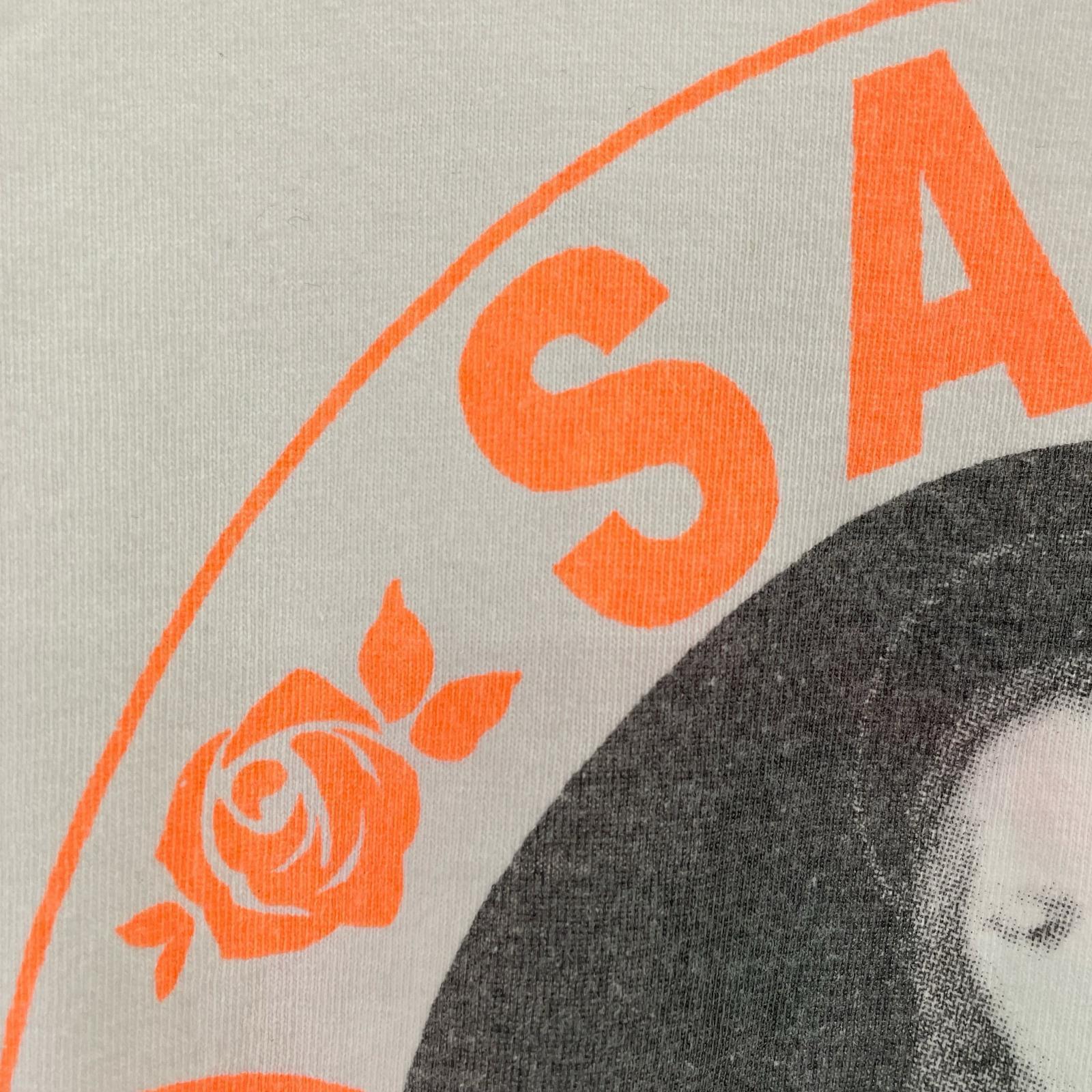 長袖Tシャツ SAINT MICHAEL LS TEE PINK HEART SM-YS8-0000-020 白 (L) L ホワイト
