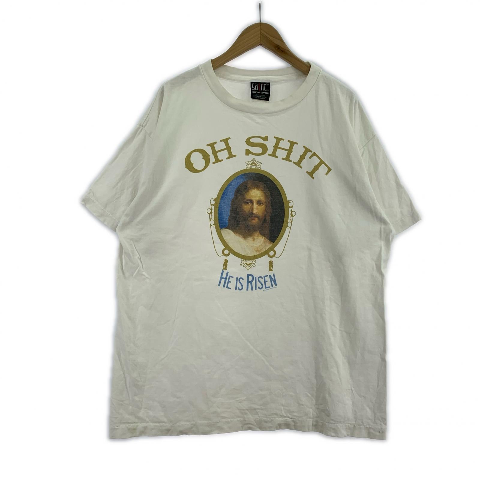その他トップス SAINT MICHAEL SS TEE OH SHIT SM-A22-0000-003 (XL) ホワイト
