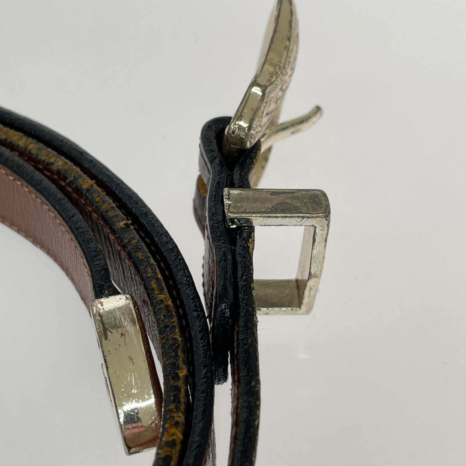 その他アクセサリー monitaly ナローベルト ブラウン