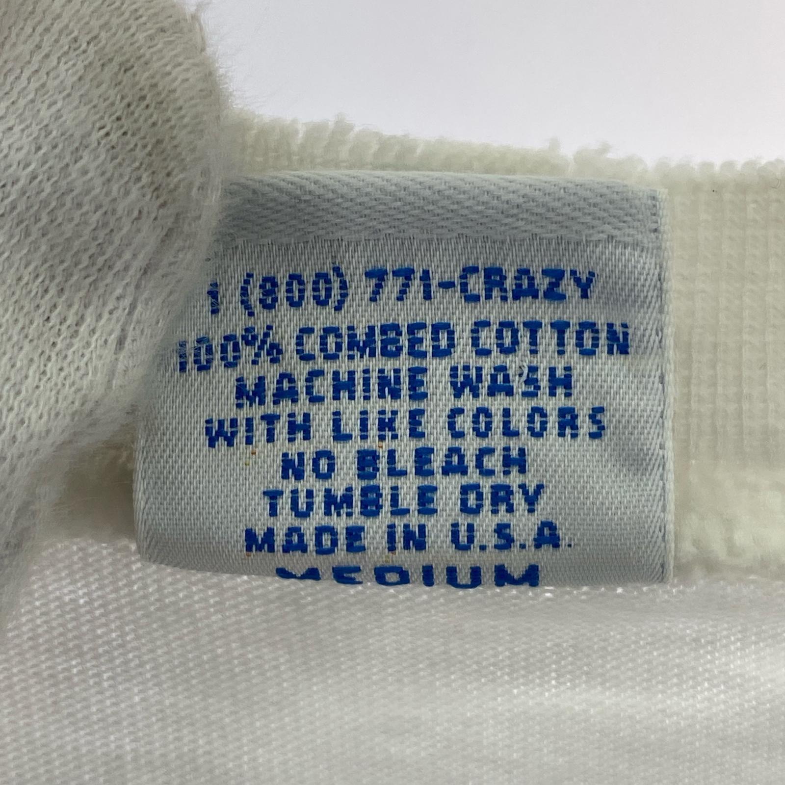 その他トップス Crazy SHIRT Tシャツ M ホワイト