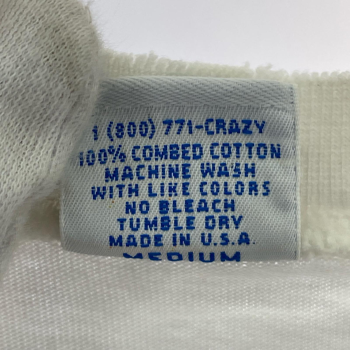 その他トップス Crazy SHIRT Tシャツ M ホワイト
