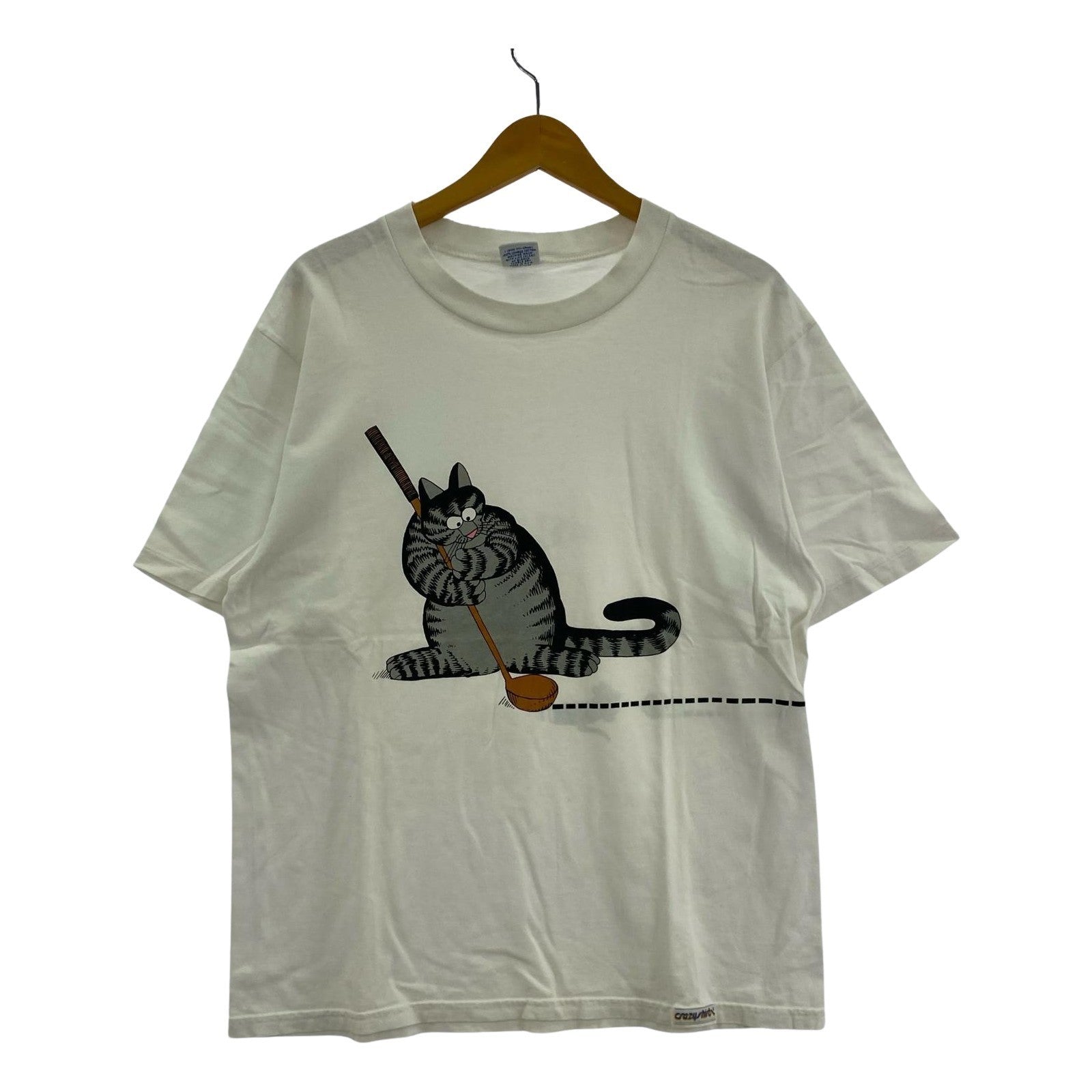 その他トップス Crazy SHIRT Tシャツ M ホワイト