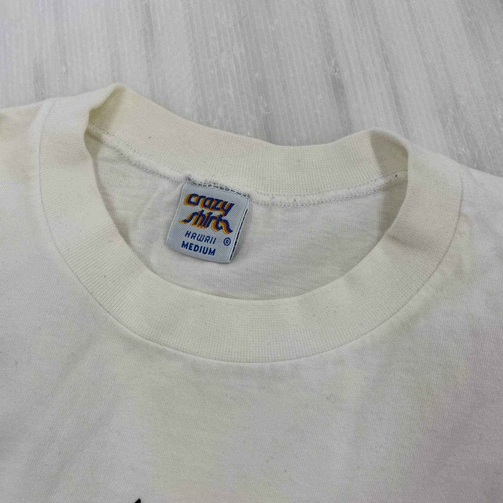 その他トップス Crazy SHIRT クリバンキャット Tee 白 (M) M ホワイト