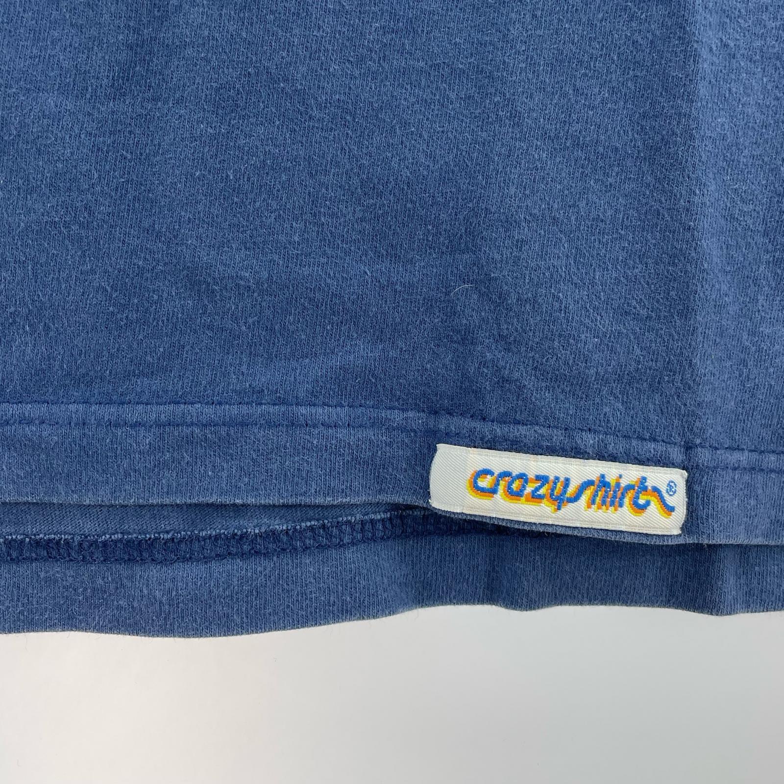 その他トップス Crazy SHIRT クリバンキャット バスケ Tee 紺 (M) M ネイビー
