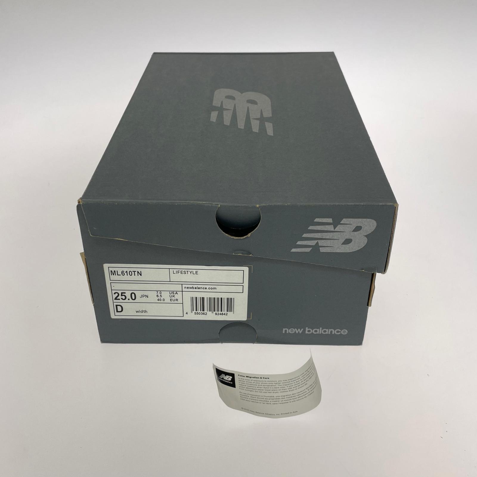 スニーカー NEW BALANCE ML610TN (25cm) 25cm (US7 UK6 1/2 EU40)