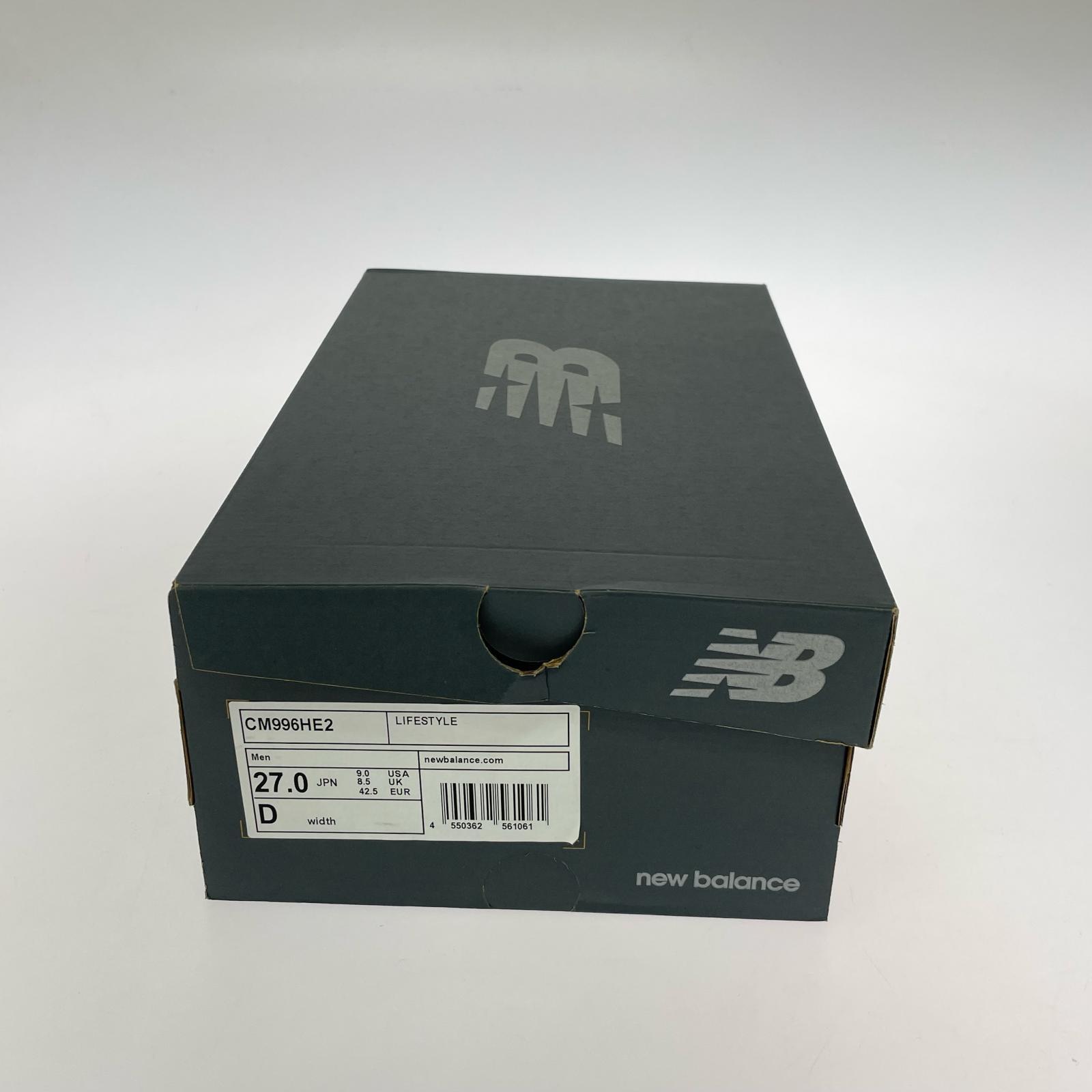 スニーカー NEW BALANCE CM996HE2(27㎝)未使用 27cm (US9 UK8 1/2 EU44) ベージュ