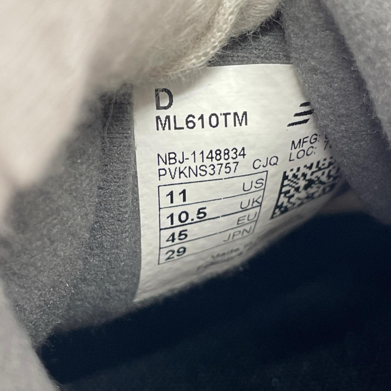 スニーカー NEW BALANCE ML610TM オリーブ (29) 29cm (US11 UK10 1/2 EU48)