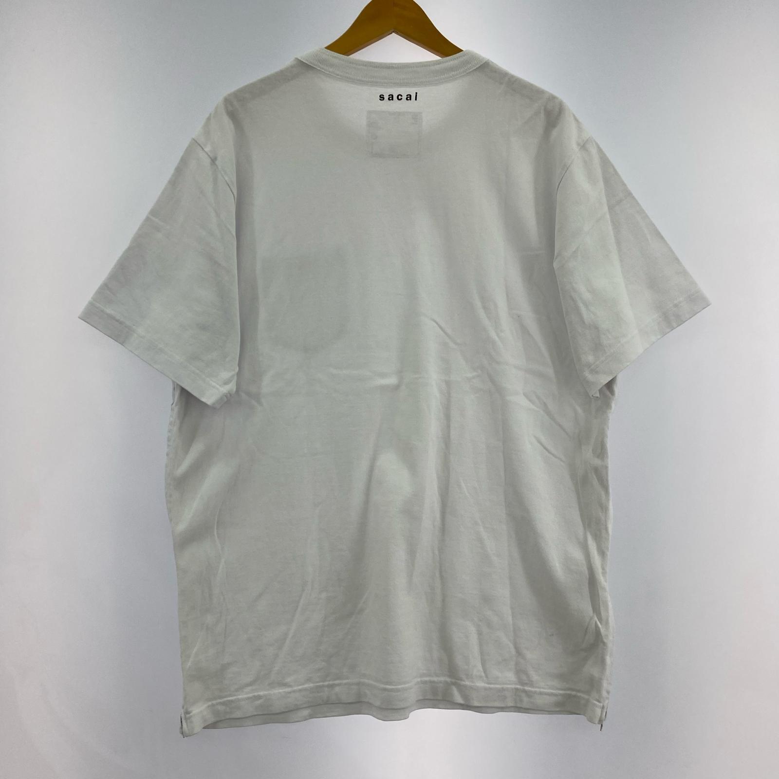 その他トップス sacai Side Zip Cotton T-ShirtSCM-063 白 (4) 4 ホワイト