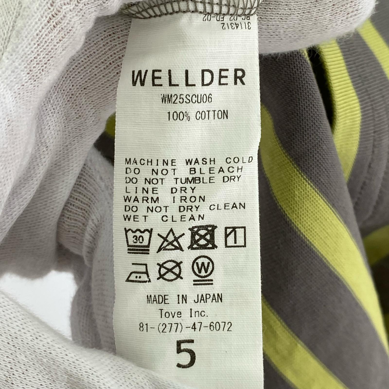 その他トップス WELLDER ボーダー S/Sカットソー 5