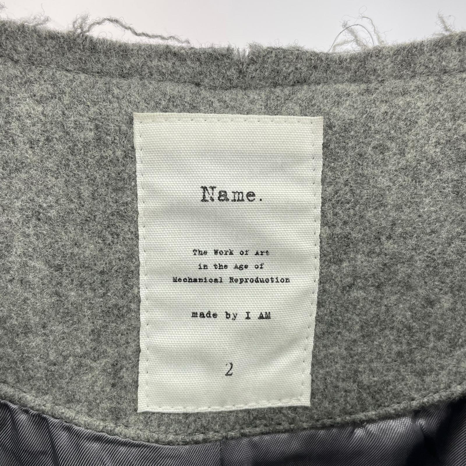 その他アウター Name. ノーカラーコート グレー (2) グレー