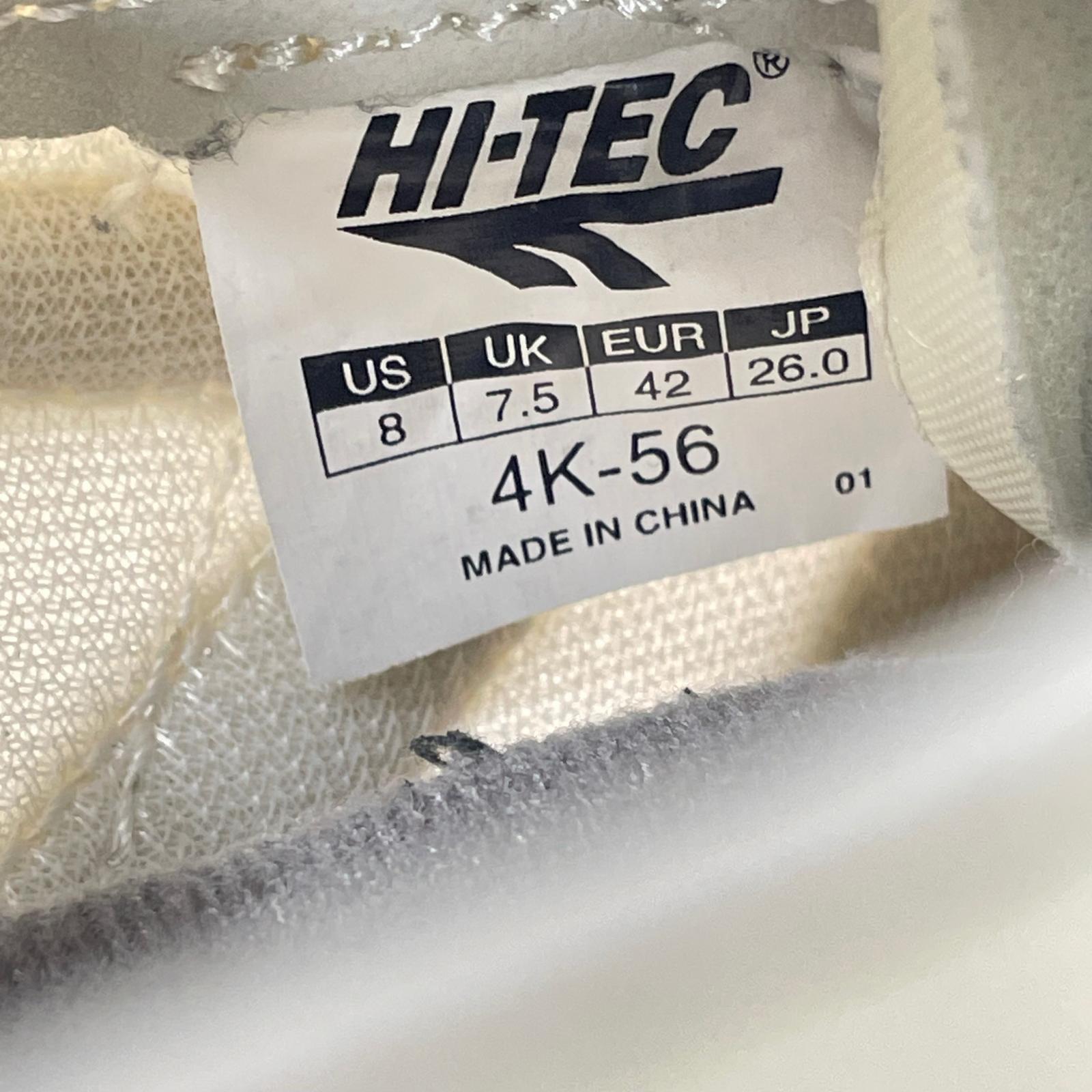 スニーカー HI-TEC SQUASH ORIGINAL 4K-56 (26) 26cm (US8 UK7 1/2 EU42) ホワイト