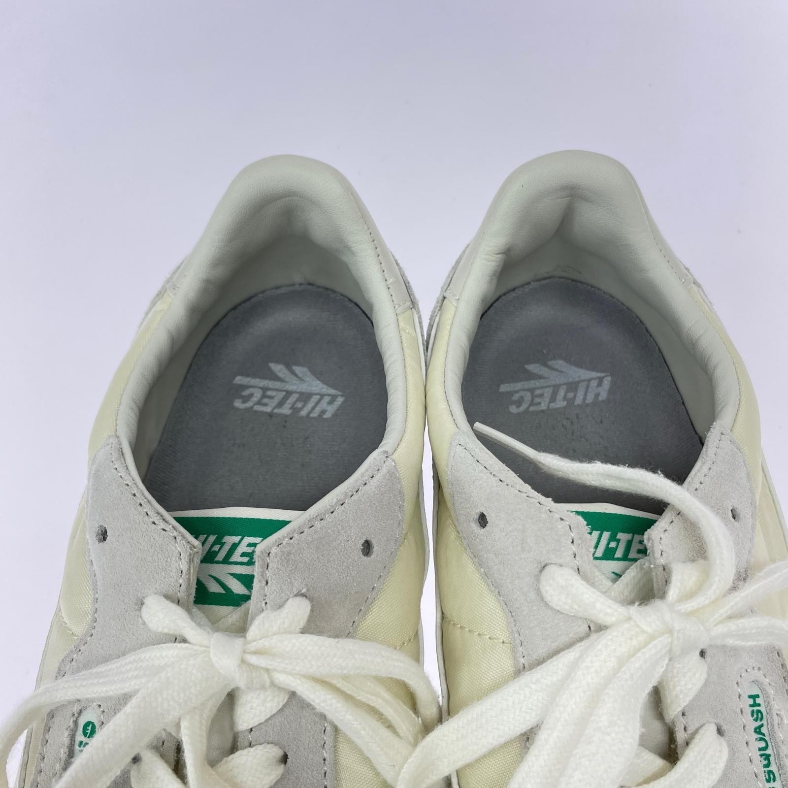 スニーカー HI-TEC SQUASH ORIGINAL 4K-56 (26) 26cm (US8 UK7 1/2 EU42) ホワイト
