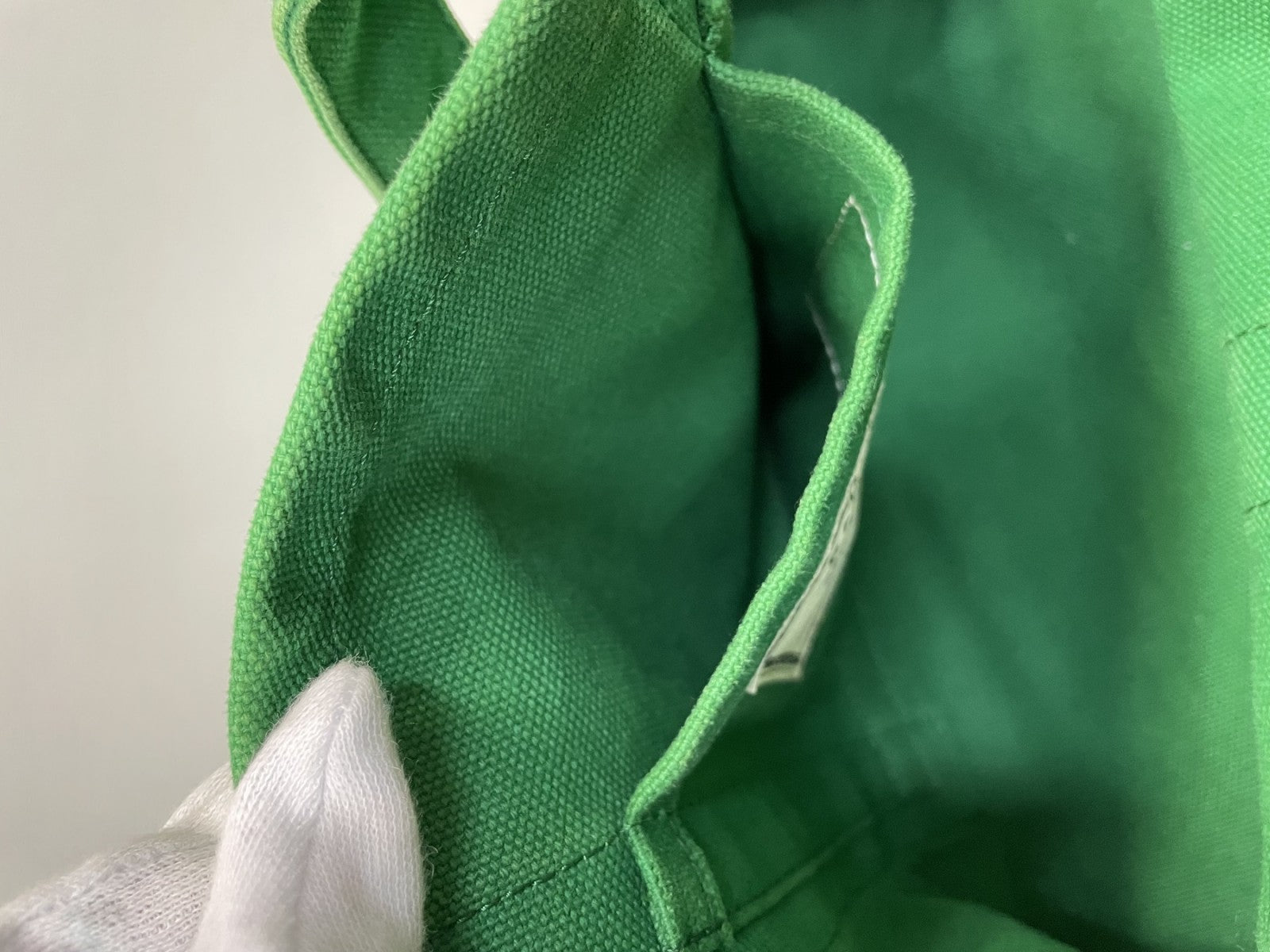 トートバッグ R&D.M.Co- OLDMAN’S TAILOR ミニトートバッグ 緑