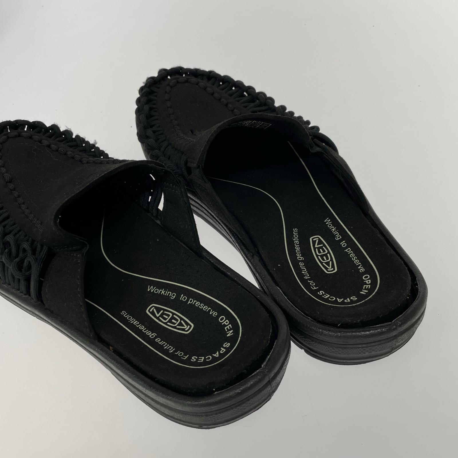 サンダル KEEN UNEEK 2 OT 1022371 黒 (27.5) 27.5cm (US9 1/2 UK9 EU45) ブラック