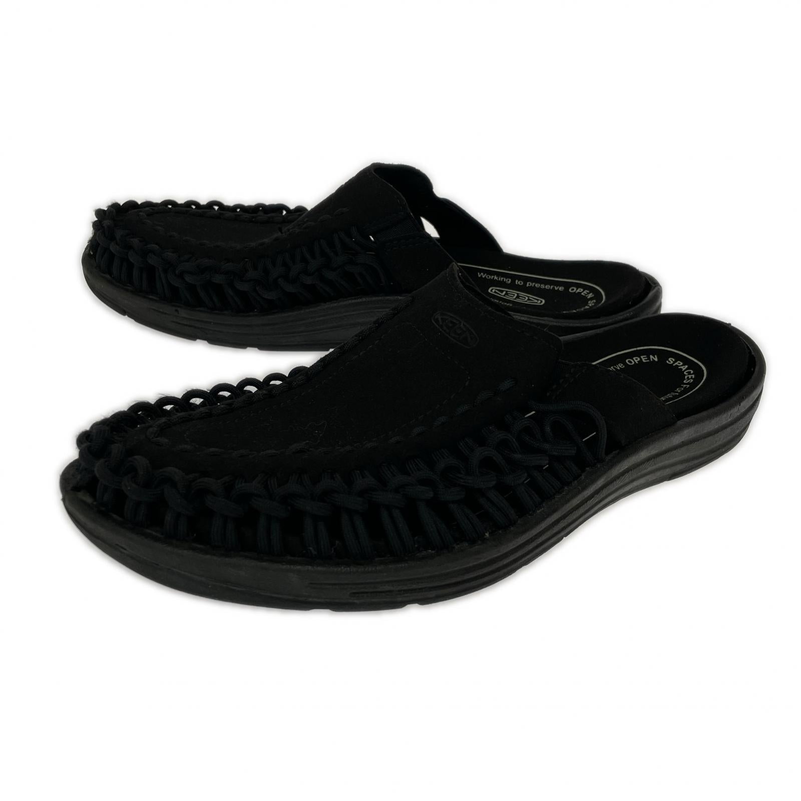 サンダル KEEN UNEEK 2 OT 1022371 黒 (27.5) 27.5cm (US9 1/2 UK9 EU45) ブラック
