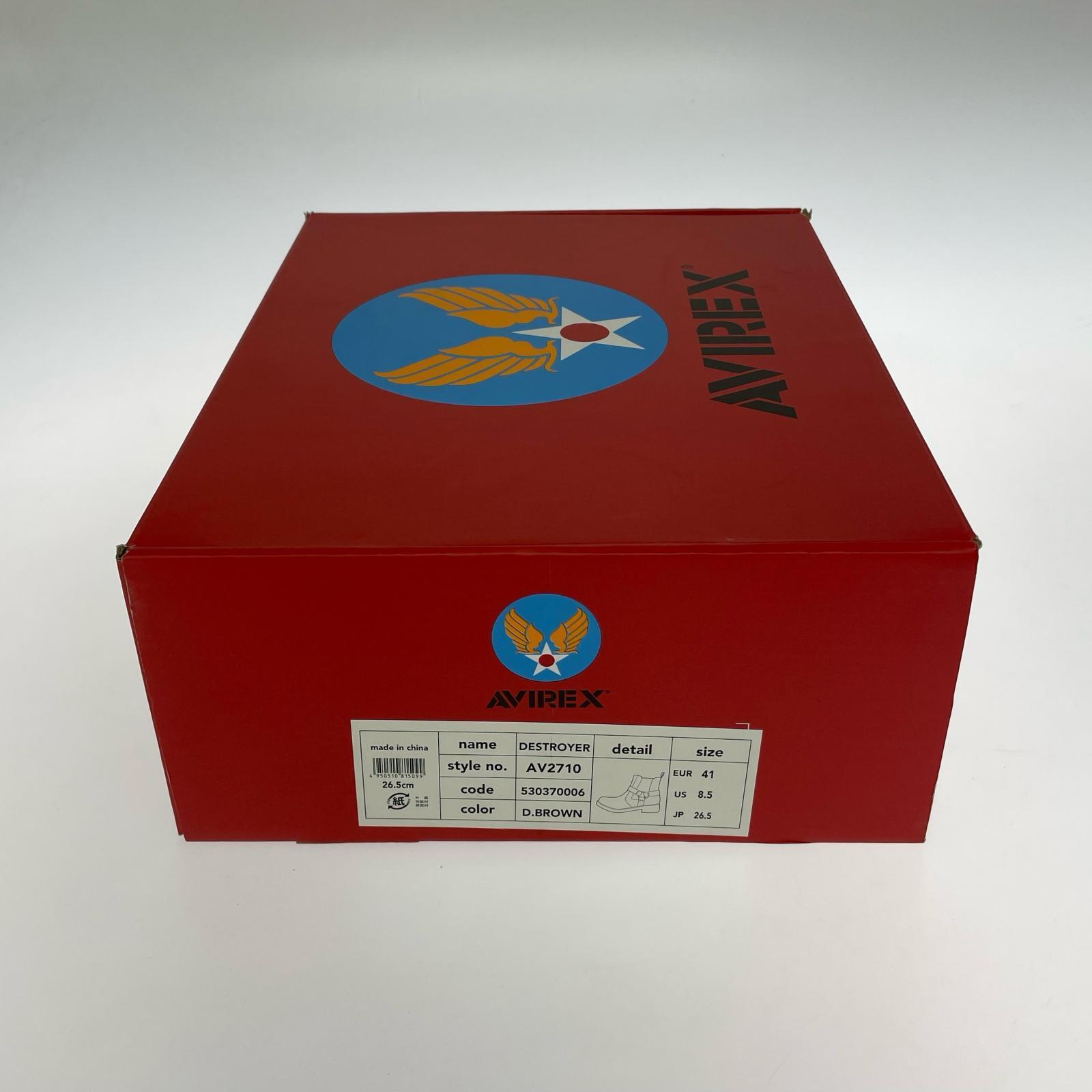 ブーツ DESTROYER サイドゴア ブラウン(26.5㎝) 26.5cm (US8 1/2 UK8 EU43) ブラウン