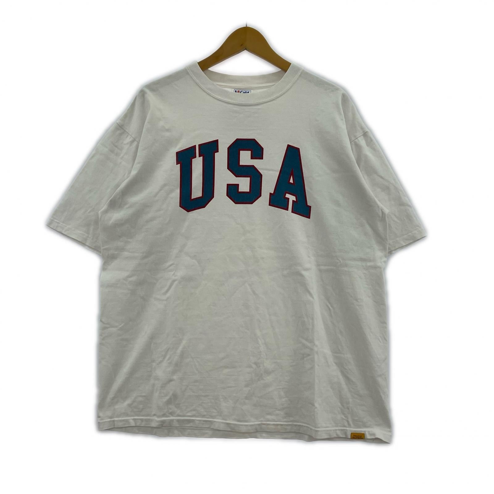 半袖Tシャツ USA (XL) 白 ホワイト