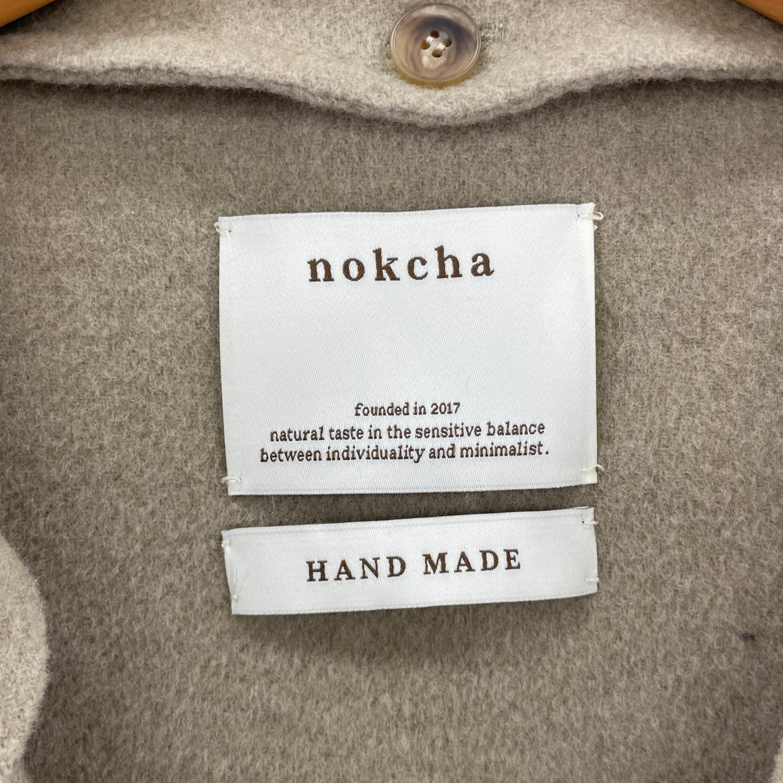 ジャケット nokcha ハンドメイド 4WAY オーバーコート カーキ