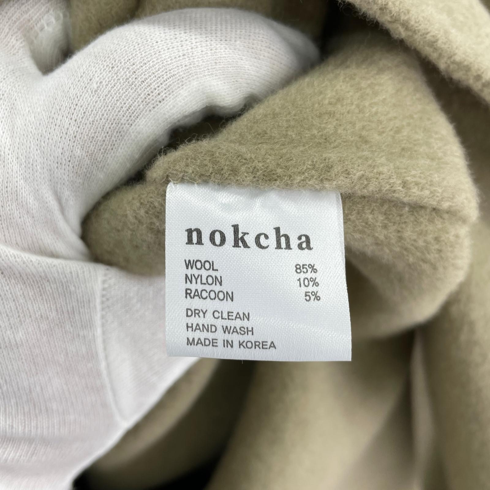 ジャケット nokcha ハンドメイド 4WAY オーバーコート カーキ