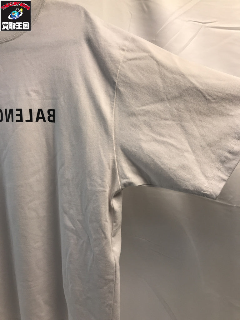 23AW MIRROR LOGO T-SHIRT WHITE S