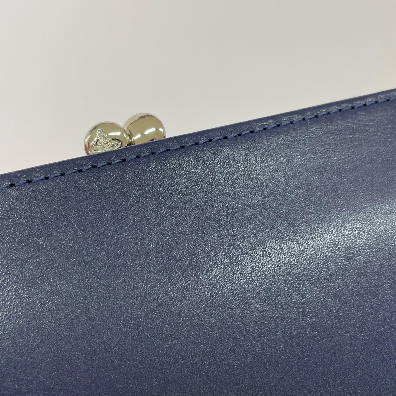 長財布 長財布 ネイビー ネイビー