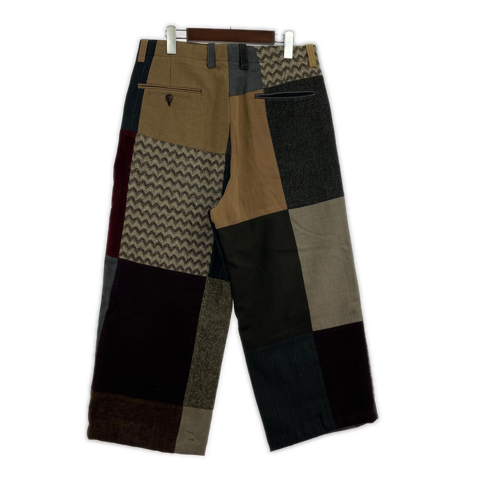 パンツ パッチワーク パンツ M M