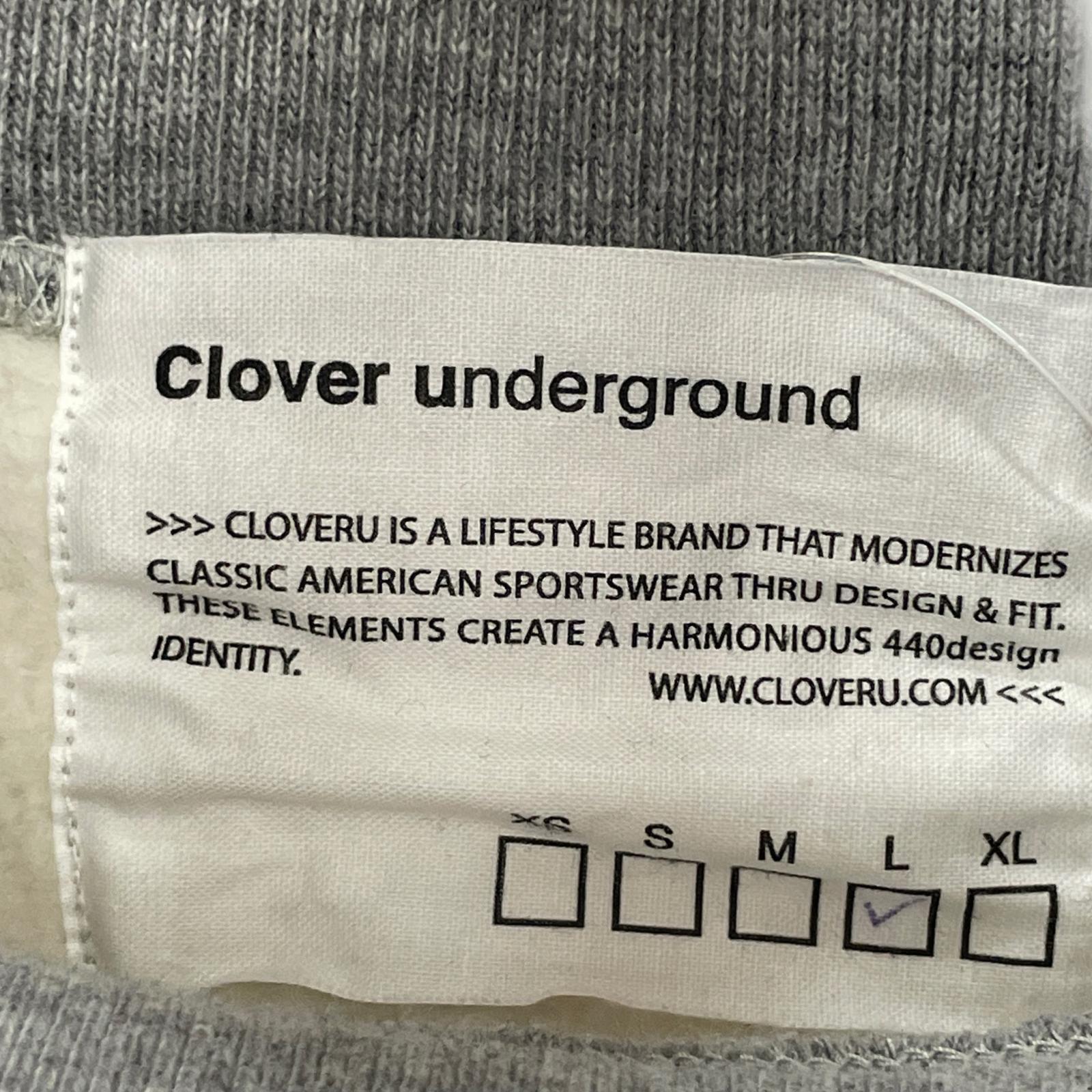 スウェット Cloveru WIDE SWEAT MUJI TURTLE L グレー L グレー