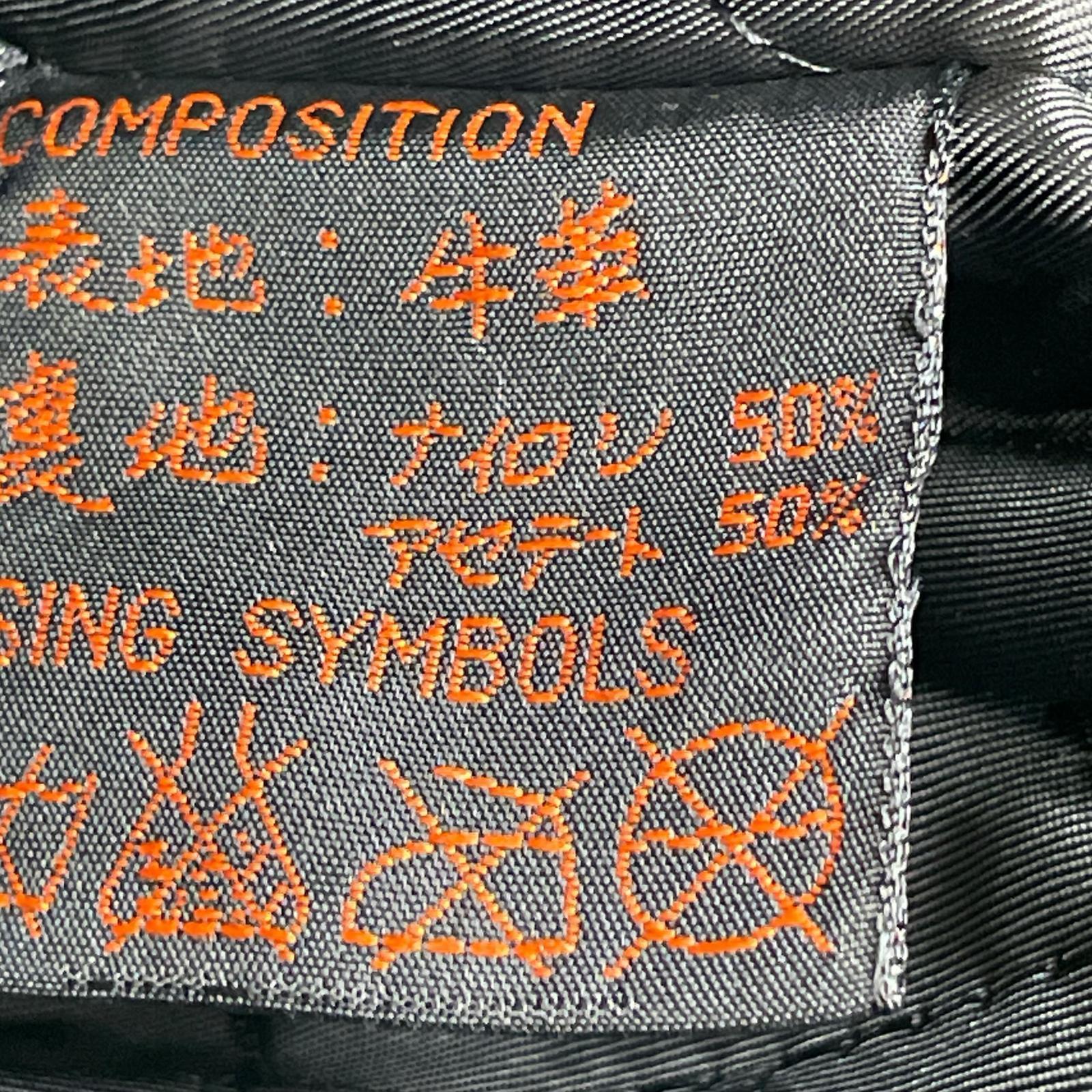 ライダースジャケット TALON ZIP シングルライダース 38 ブラック