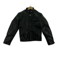 ライダースジャケット TALON ZIP シングルライダース 38 ブラック