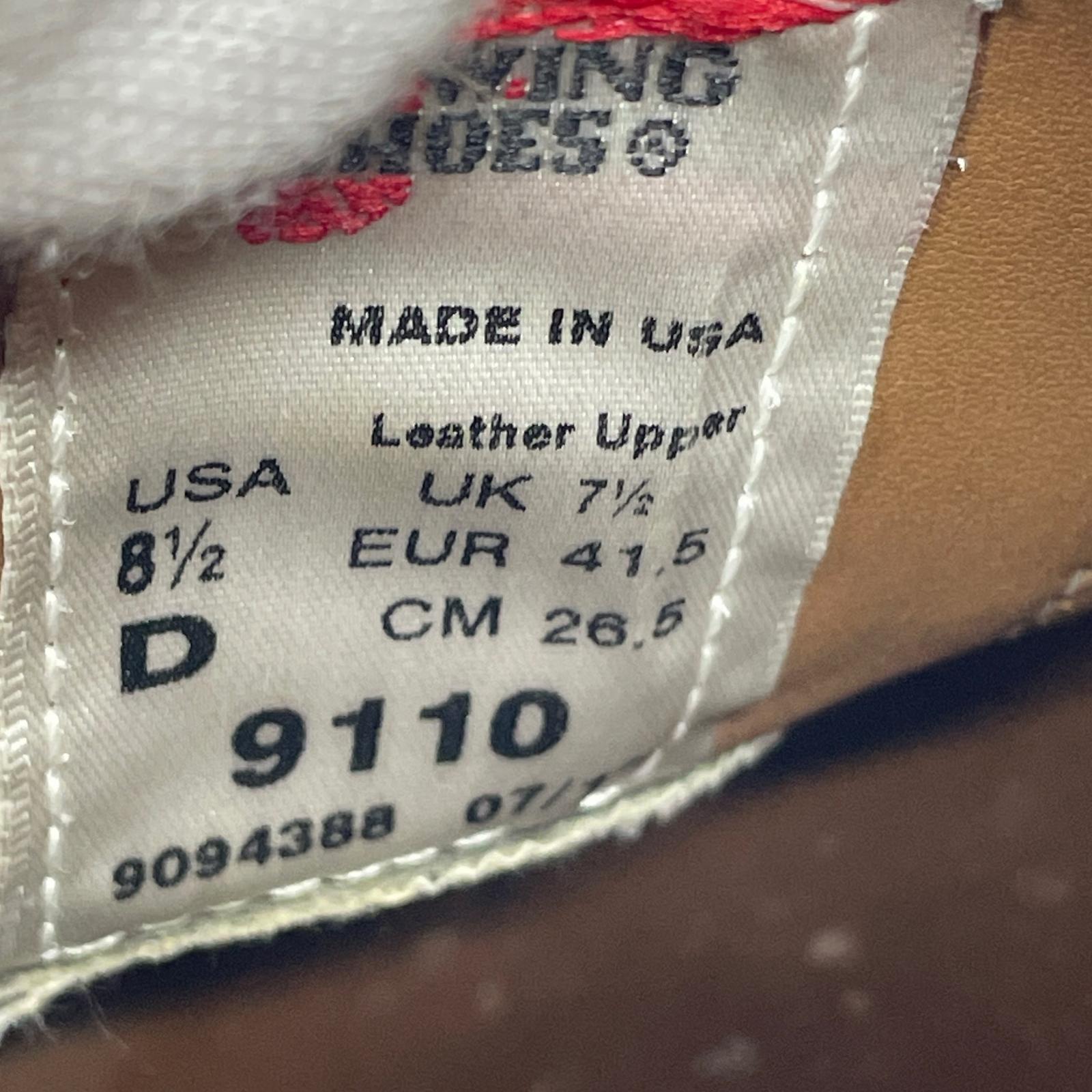 ブーツ 9110 POSTMAN BEAMS別注 US8.5D 26.5cm 26.5cm (US8 1/2 UK8 EU43) グレー