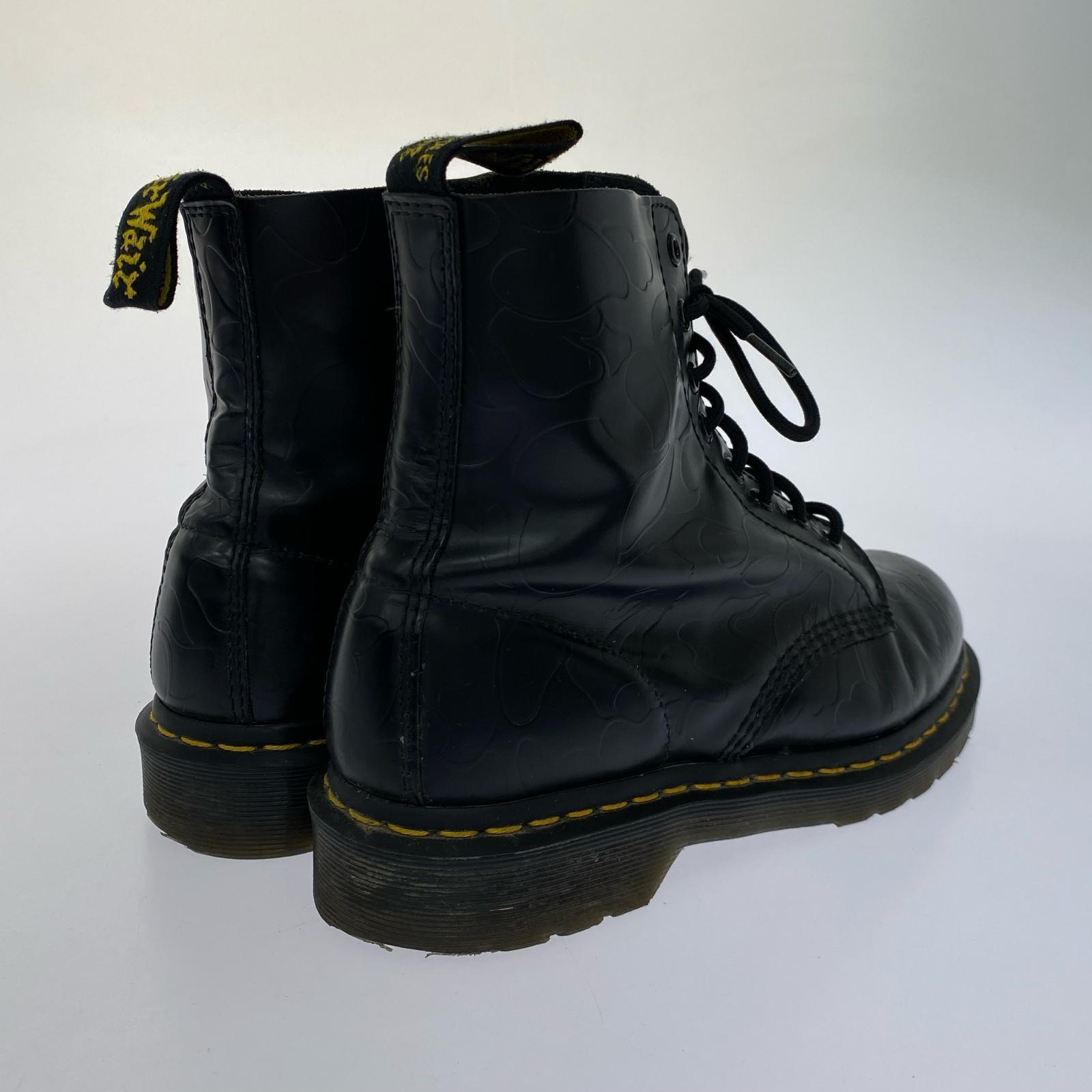 ブーツ × Dr. Martens PASCAL BAPE 27cm ブラック