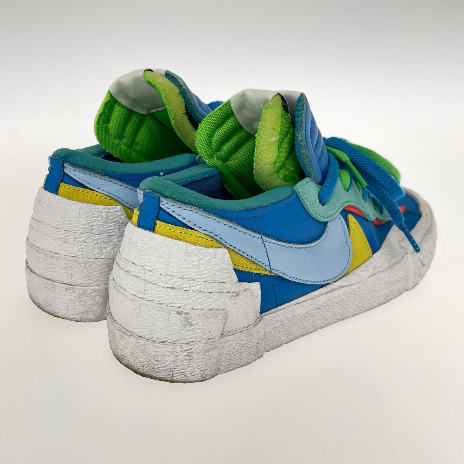 スニーカー KAWS×sacai BlazerLow 26.5cm 26.5cm (US8 1/2 UK8 EU43) ブルー